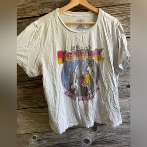 Lucky Brand Jimi Hendrix band tee